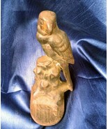 Antique Old Parrot Bird Cast Iron Figural Bookend or Doorstop Vintage Do... - $88.23 CAD