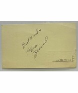 Gus Zernial (d. 2011) Signed Autographed Vintage Government Postcard GPC... - $275.84 MXN