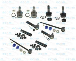 4x4 Front Steering Parts Tie Rods Ends Ball Joints Ford F-350 XL 5.8L Sway Bar  - £105.92 GBP