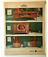Vintage Ad Print General Electric Television, Stereos and Radios 1963.. - $4.49