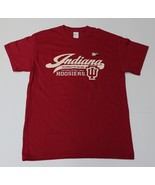 Bloomington, Indiana Hoosiers Established 1820 - Men&#39;s Red T-Shirt Size ... - £11.57 GBP