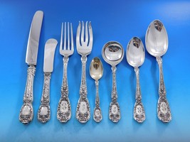 Florentine by Gorham Sterling Silver Flatware Set 8 Service 66 pieces G monogram - $5,890.50