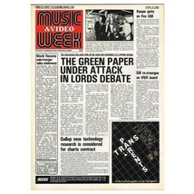 Music Week Magazine April 10  1982 npbox212 The Green paper under attack in lord - $16.78