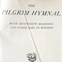 1912 The Pilgrim Hymnal Song Book Hymn Sheet Music 1st Edition Antique PB E2 - £37.38 GBP