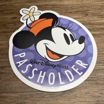 Walt Disney World WDW Passholder Minnie Refrigerator Fridge Car Magnet K... - $7.92