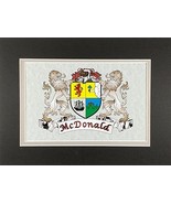 McDonald Irish Coat of Arms Print - Frameable 9&quot; x 12&quot; - $33.29 CAD