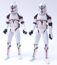 Star Wars The Clone Wars - Coruscant Guard Trooper 3.75&quot; Lot 2 - $22.52