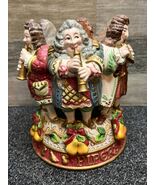 Fitz &amp; Floyd 12 Days of Christmas Pipers Piping Candleholder (#1 of 2) D... - $2,375.84 MXN