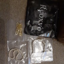 Reoxvo Gold Bracelets for WomenGold Beaded Ball Layered Link Bracelets for Women - £7.90 GBP