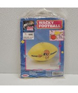 Vintage Swim Mate Wacky Football Fishel Yellow Inflatable Pool Toy - New... - $54.69