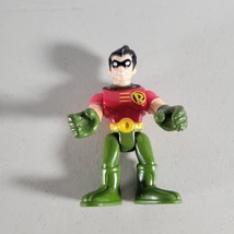 Batman and Robin Action Figure Robin Imaginext DC 2.5” Short Sleeves 2008 - $8.99