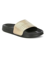 Puma Leadcat Gold Black Womens Sandal Slides 365693 04 - $27.37 CAD+