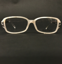 Salvatore Ferragamo Eyeglasses Frames 2664-B 378 Pearl Silver Crystals 51-15-130 - £58.75 GBP