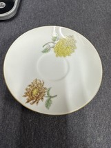 Kent Verona China Saucer Occupied Japan Chrysanthemums Gold Rim 6 5/8” d... - $5.00