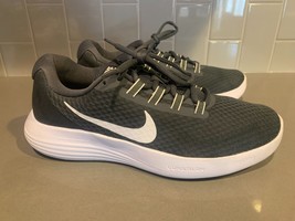 Men&#39;s Nike Lunarconverge Running Shoes Size 8 Gray - 852462 002 EUC-Excellent - £28.67 GBP