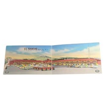 Panoramic Postcard El Ranco Motel Reno Nevada Rare Unposted Vintage  - $7.69