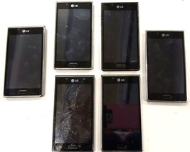 6 Lot LG Splendor US730 Tracfone Wireless CDMA Cellular Phone Android  Repair - £39.23 GBP