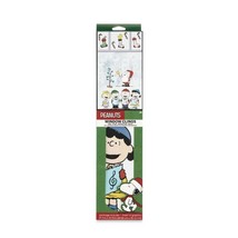 Peanuts Charlie Brown Christmas Peel &amp; Stick Window Cling Mirror Decor - £14.21 GBP