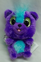 Spin Master Hatchimals Purple &amp; Blue Skunk Fairy 5&quot; Plush Stuffed Animal Toy - £12.85 GBP