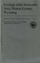 Geology of the Newcastle Area, Weston County, Wyoming by W. J. Mapel - £17.34 GBP