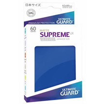 UG Supreme UX Matte Card Sleeves Japanese Size - Blue - £26.37 GBP