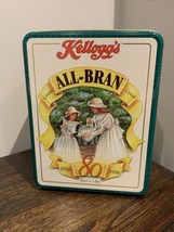 Kellogg&#39;s All-Bran Cereal Advertising Tin 80 year anniversary 1996 Canada - $19.39