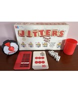 Vintage 1986 Jitters Word Game By Milton Bradley With Timer, Cards, Dice... - €12,15 EUR