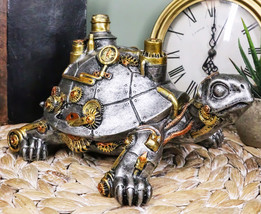 Victorian Steam Age Nautical Steampunk Geared Bionic Turtle Tortoise Fig... - £23.97 GBP