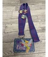 Walt Disney World WDW Tink Tinkerbell Pin Trading Lanyard And 3 Starter ... - $29.69