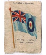 British Empire Royal Air Force Flag Kensitas Cigarettes Silk Trade Card - £3.10 GBP