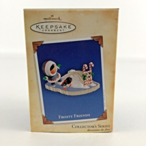 Hallmark Keepsake Christmas Ornament Frosty Friends Candy Cane Bridge #25 2004 - £21.30 GBP