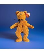 Ty 1998 Orig Beanie Babies Fuzz Bear Stuffed Plush Toy 8" In Collector's... - $10.00