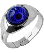Inspiration Mood Ring Eye Color Changing Adjust Size Decorations Finger Ring - £16.91 GBP