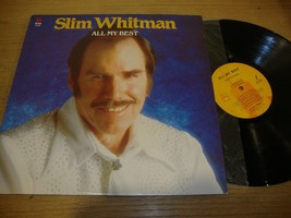 Slim Whitman - All My Best - LP Record  VG+ VG+ - £5.33 GBP