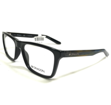 Dragon Eyeglasses Frames DR2008 001 Black Brown Clear Square Full Rim 58-18-140 - £55.06 GBP