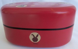 Japanese Traditional Hakoya Usagi Bento Lunch Box 2 Tiers Red New - $17.64
