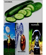 CUCUMBER UMBRELLA NECTARINE TELEPHONE. THE BIZARRE NEW BOOK BY OMAR GUFT... - $6.84 CAD