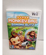 Sega Super Monkey Ball Banana Blitz for Wii Video Game - £9.46 GBP