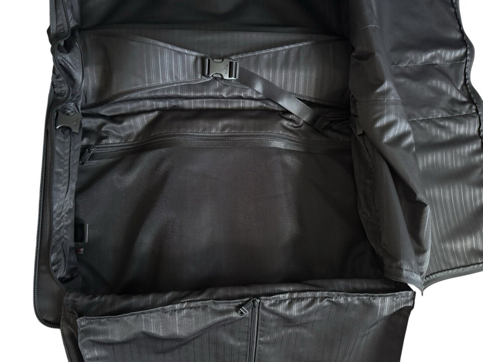 TUMI Alpha 22” Rolling Garment Bag Travel Luggage 22033DH Black Ballistic Nylon Item image 15