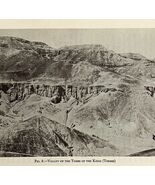1942 Egypt Valley of the Tomb of Kings Historical Print Antique Ephemera... - €17,04 EUR