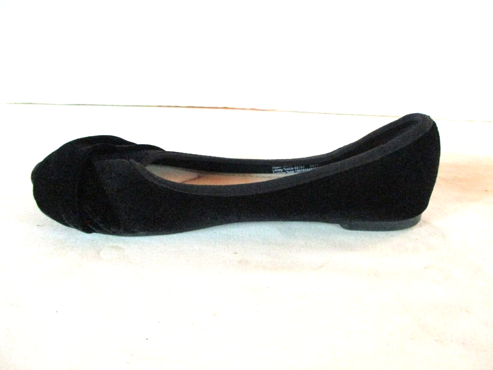 Primary image for SO Black Suede Flats Comfort Loafers Shoes Women's 7 M (SW47)NWT