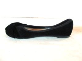 SO Black Suede Flats Comfort Loafers Shoes Women&#39;s 7 M (SW47)NWT - £13.43 GBP