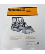 Case 350B Loader Sales Brochure 1980 Specifications Photos Accessories - $18.95