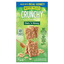  Nature Valley Crunchy Granola Bar, Oats &#39;n Honey, 1.49 oz, 49-count  - $23.90