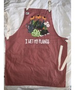 I Wet My Plants Funny Gardening Lover Cooking Bib Apron with  Pockets - $280.89 MXN