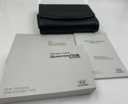 2016 Hyundai Santa FE Sport Owners Manual with Case OEM G01B41026 - £43.10 GBP