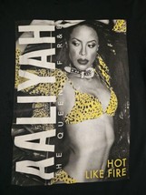 Vintage looking Aaliyah tee rap hip hop Size Med Long Sleeve  - $42.75