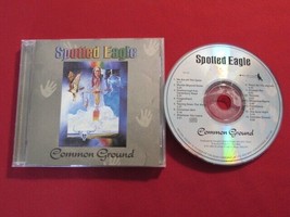 Spotted Eagle Common Ground 1994 14 Trk Promo Cd Native American Folk Music Oop - £4.65 GBP