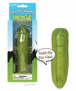 ELECTRONIC YODELLING PICKLE- Novelty Fun Gag Gift - €15,62 EUR
