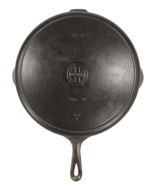 Griswold Cast Iron Skillet #12 Small Block Logo With Heat Ring 719 D Erie PA - $457.22